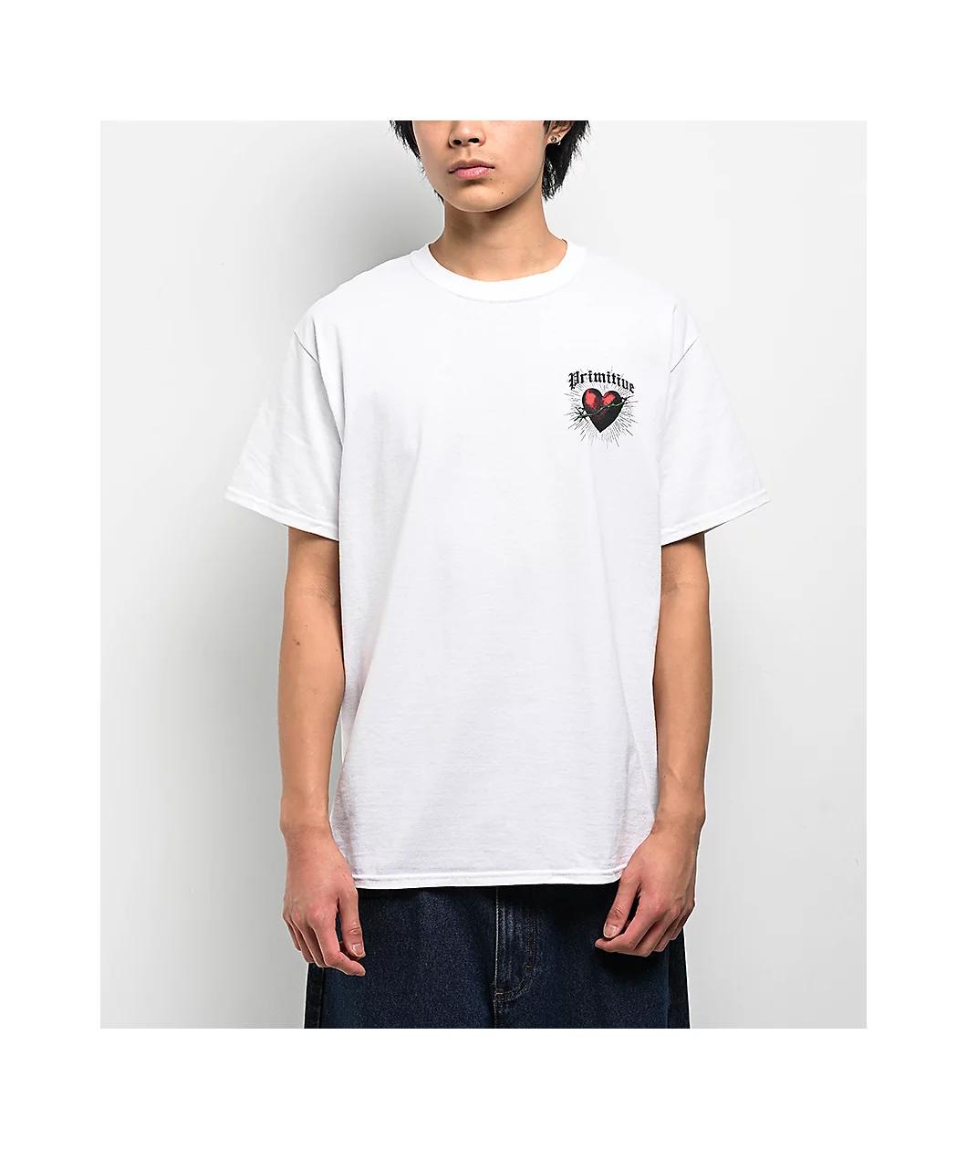 Primitive Saint White T-Shirt Product Image