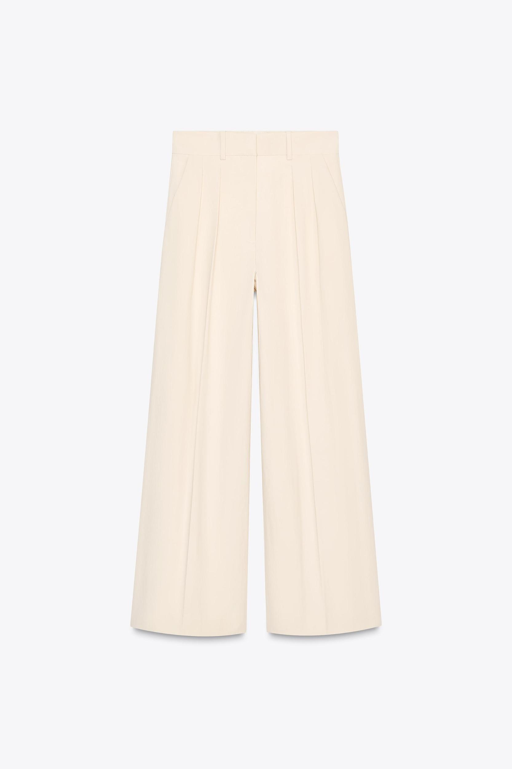 PLEATED PANTS ZW COLLECTION Product Image