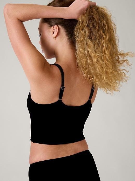 Scoop Crop Pique Tankini D-DD Product Image