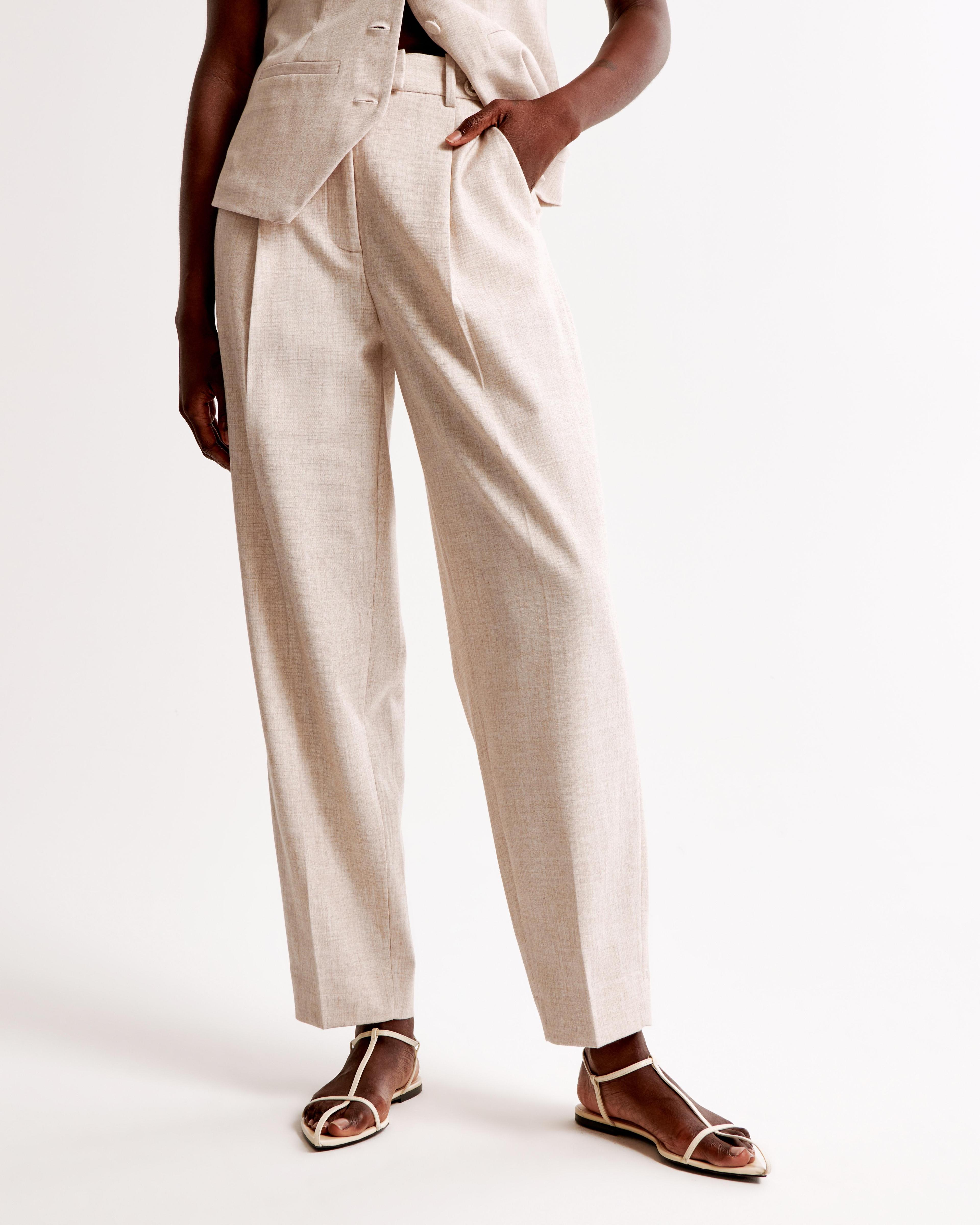 Ankle Grazing Tapered Tailored Pant Product Image