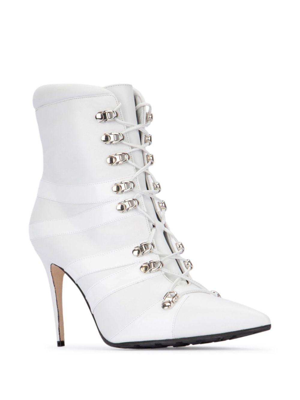 MANOLO BLAHNIK Boots In White Product Image