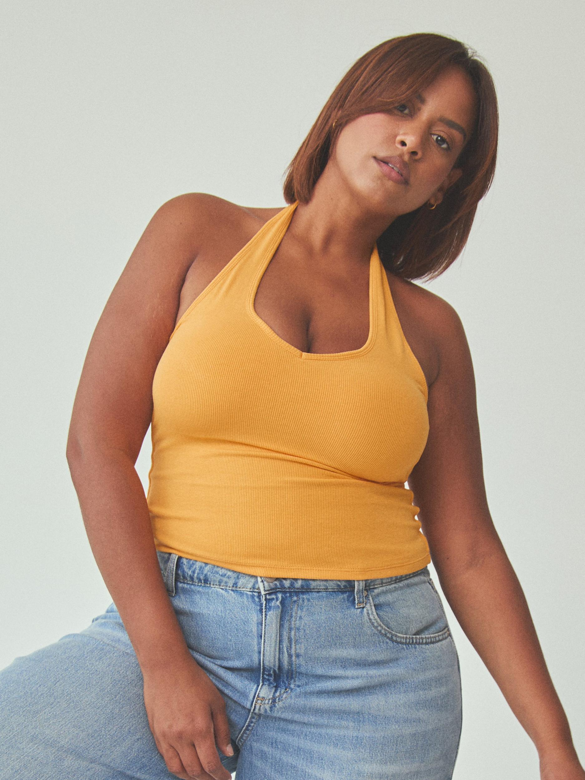 Ribbed Halter Brami Product Image