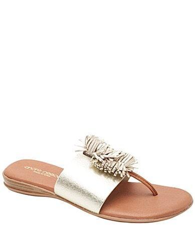 Andre Assous Novalee Featherweight Sandal (Platino) Women's Shoes Product Image