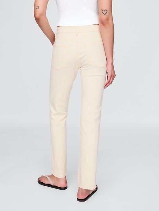 High Rise ’90s Straight Jeans Product Image