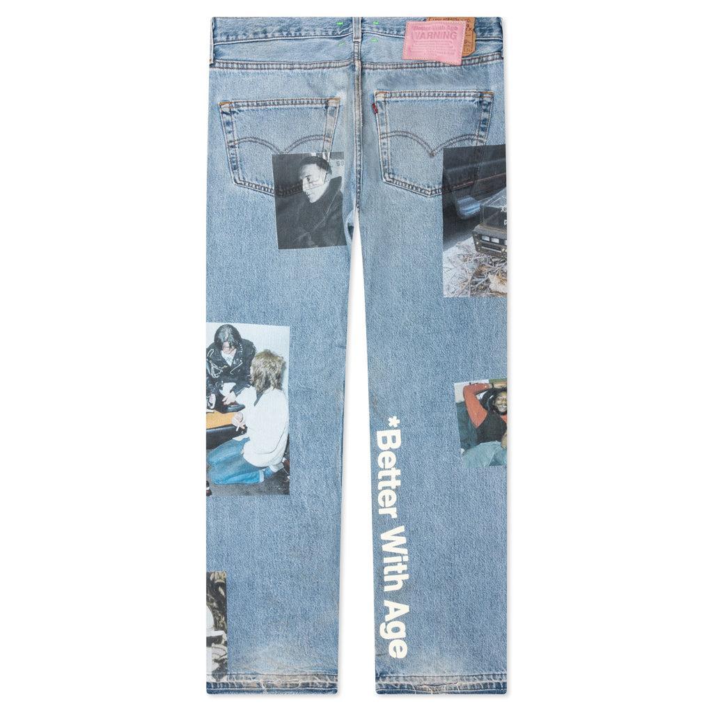 Tabloid Denim Pants - Indigo Male Product Image