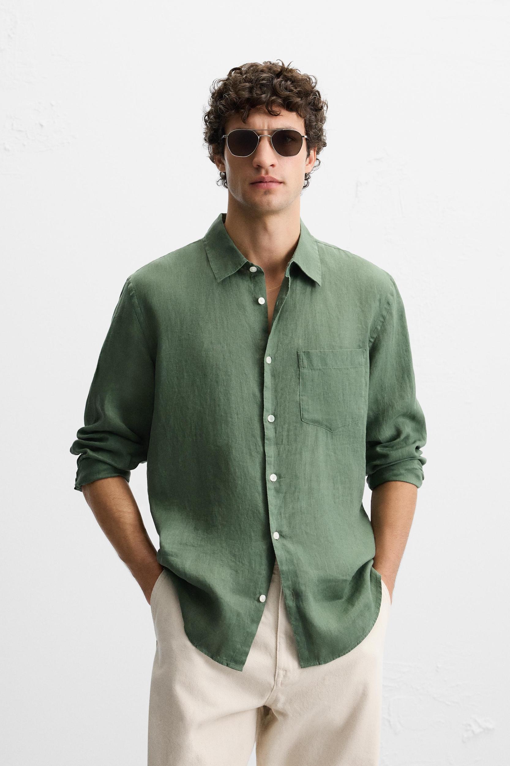 100% LINEN SHIRT Product Image