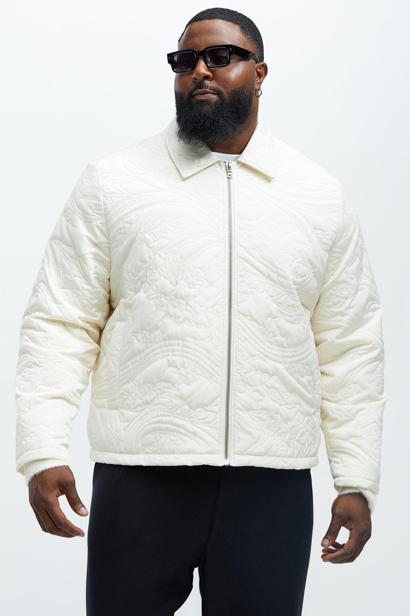Closer To Sunrise Quilted Jacket - Cream Product Image
