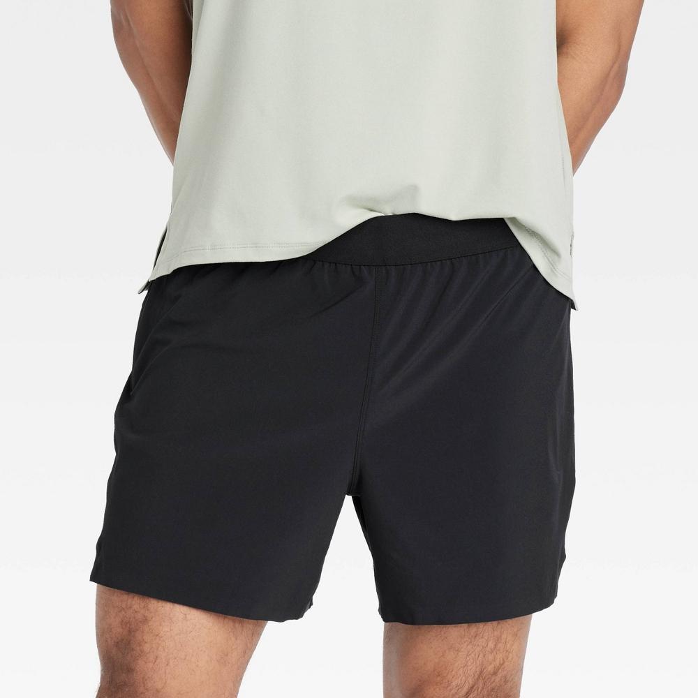 Mens Run Shorts 5 - All In Motion Black Onyx L Product Image