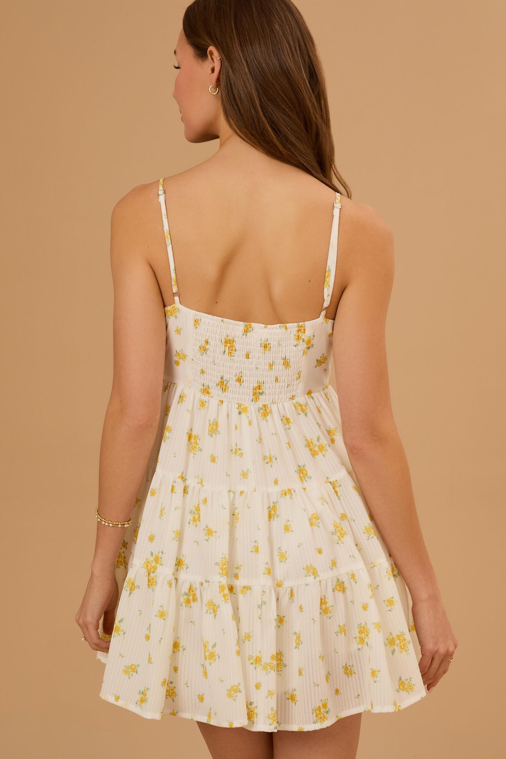 Leslie Floral Mini Dress Product Image