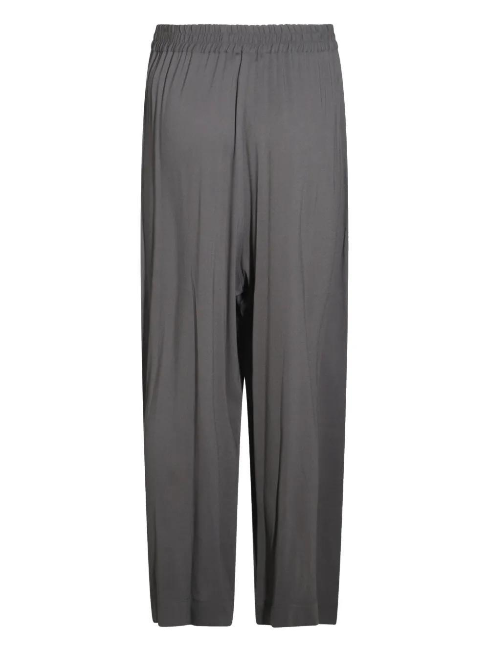 FABIANA FILIPPI Elastic Waist Casual Pants In Grey Product Image