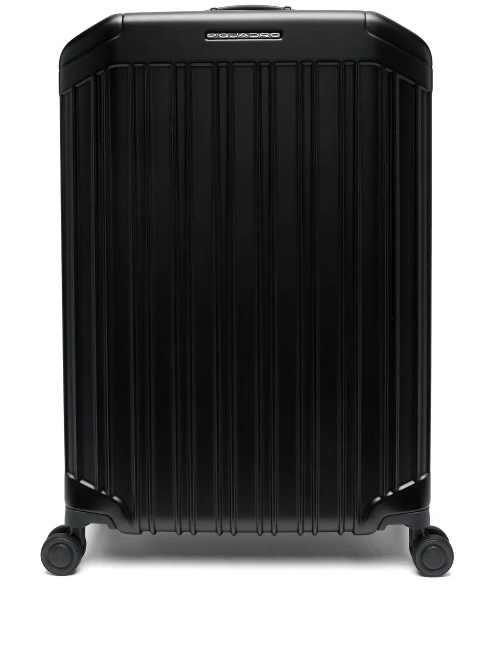 PIQUADRO Hard-case Rolling Luggage In Black Product Image