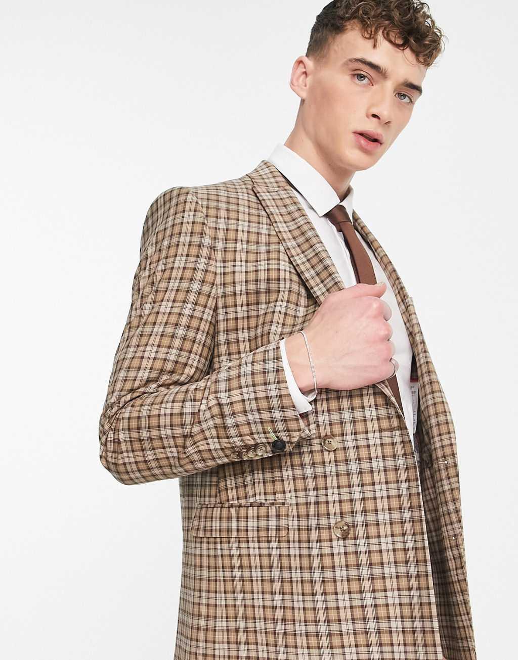 Twisted Tailor mepstead double breasted suit jacket Product Image