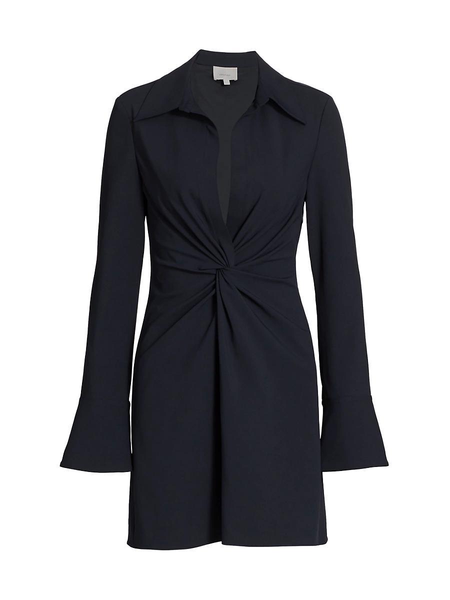 Womens McKenna Knot-Front Shirtdress Product Image