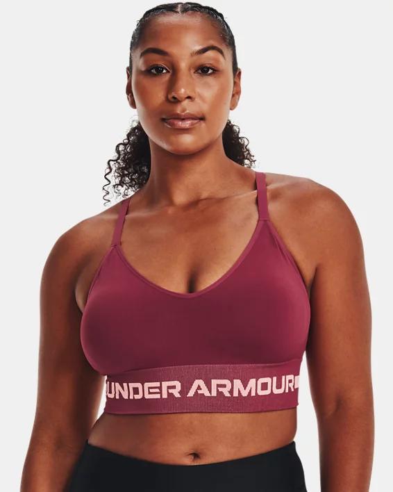 Women's UA Seamless Low Long Sports Bra Product Image