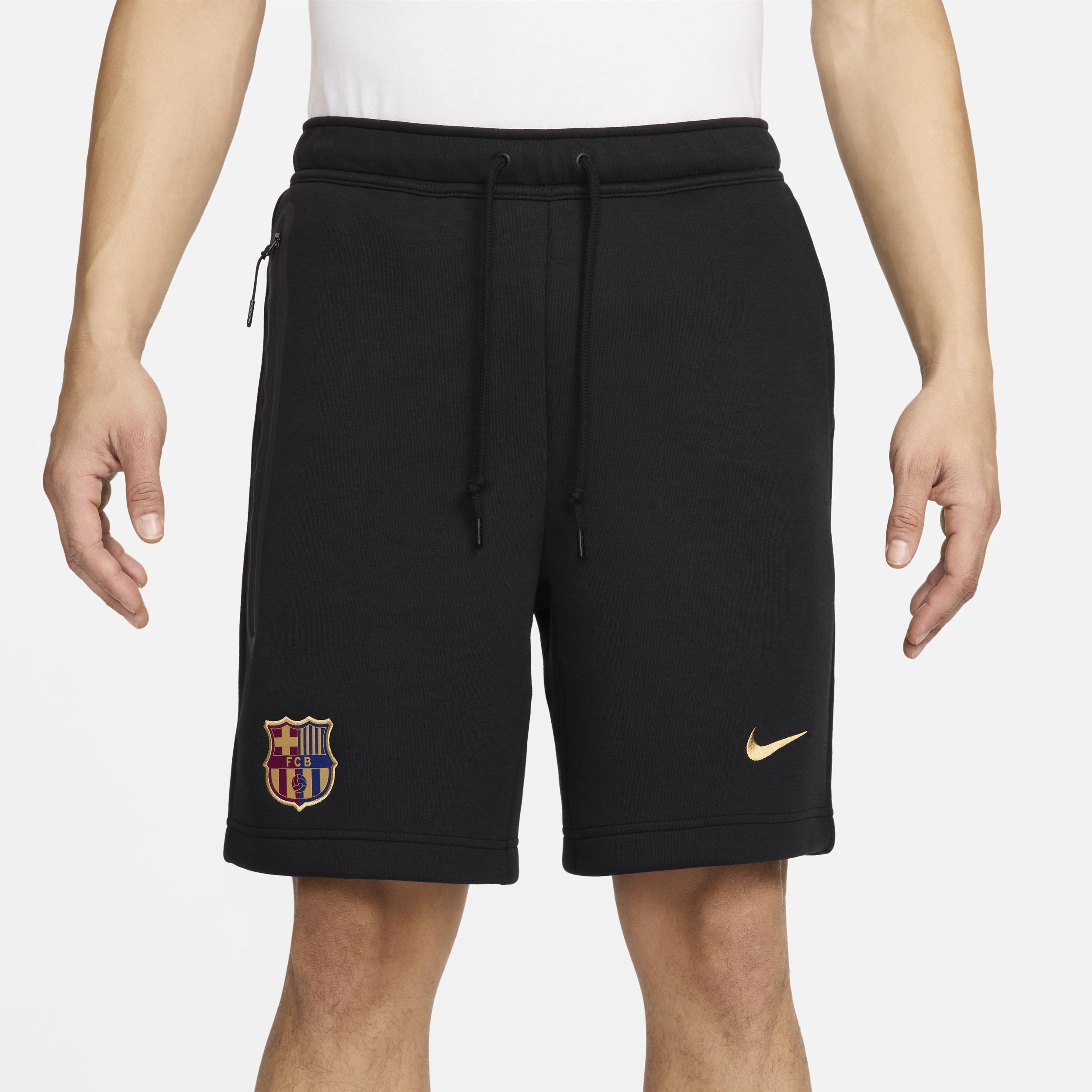 FC Barcelona Tech Fleece Nike Men's Soccer Shorts Product Image