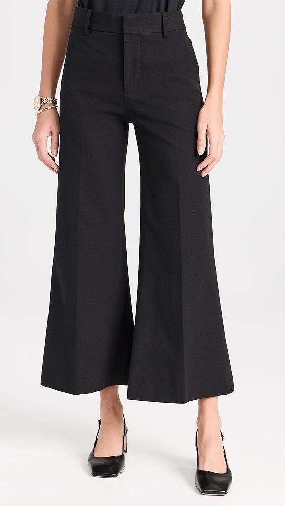 FRAME Le Crop Palazzo Trousers | Shopbop Product Image