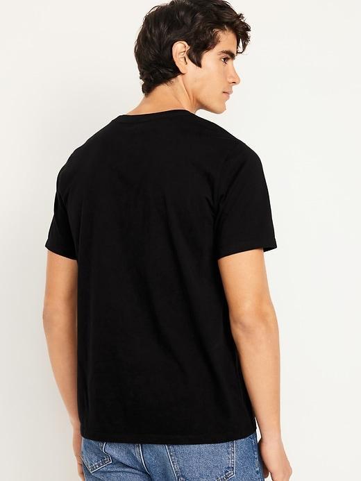 Crew-Neck Pocket T-Shirt Product Image