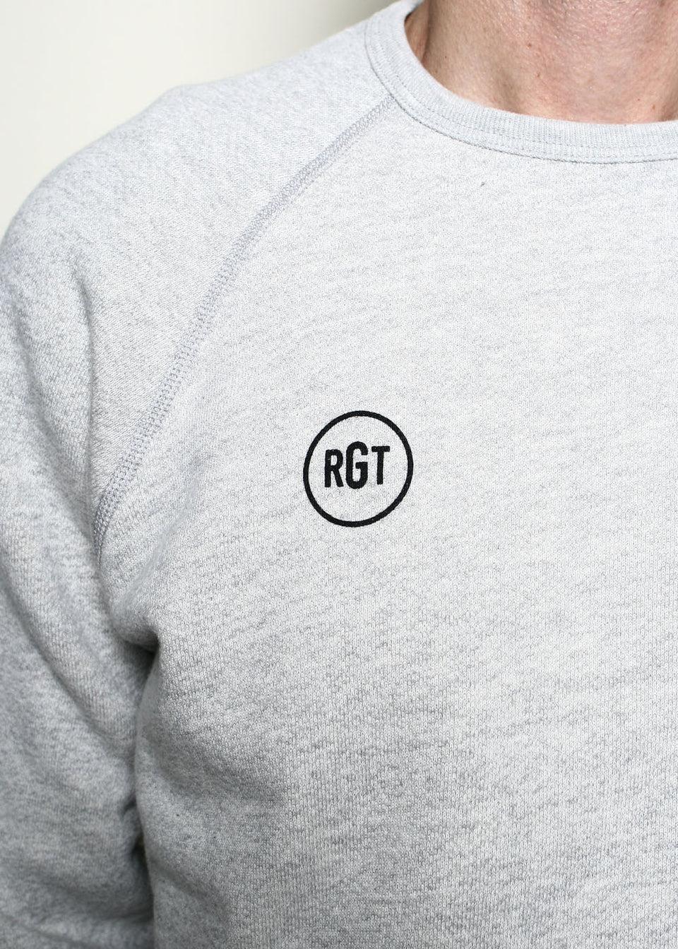 Logo Crewneck Sweatshirt // Heather Grey Product Image
