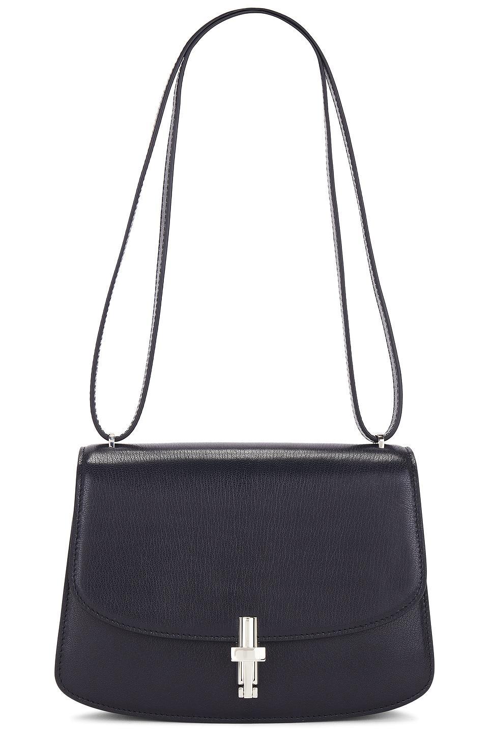 THE ROW Sofia 8.75 Black Shoulder Bag In Brown Product Image