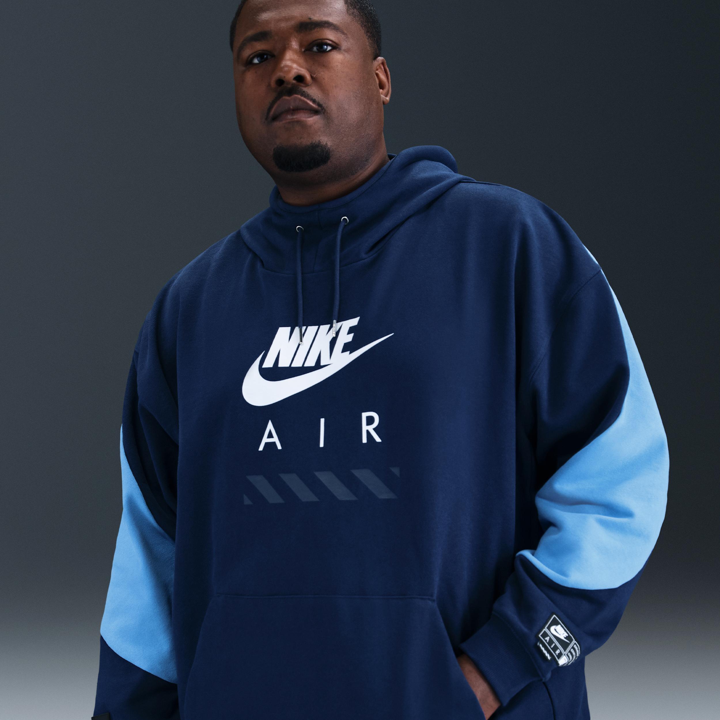 Nike Men's Air Fleece Pullover Hoodie Product Image
