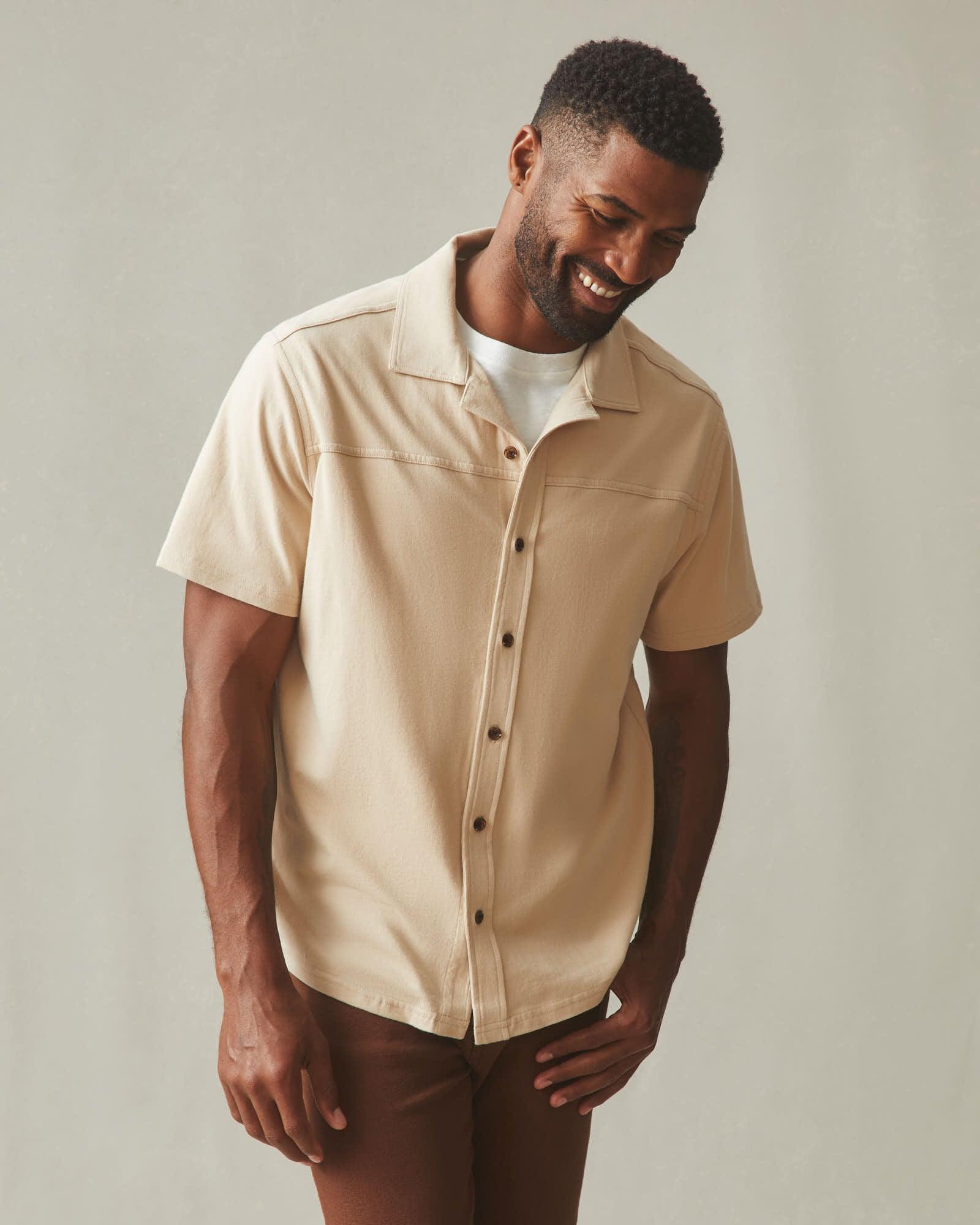 Men's Horizon Shirt - Safari Male Product Image