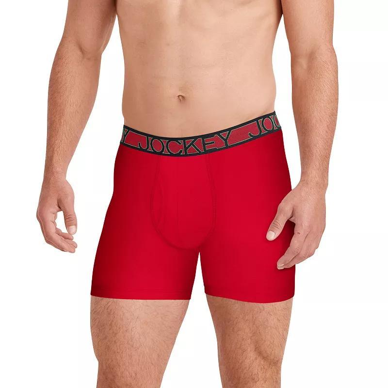 Mens Jockey Active Microfiber 5 Holiday Novelty Boxer Brief Product Image