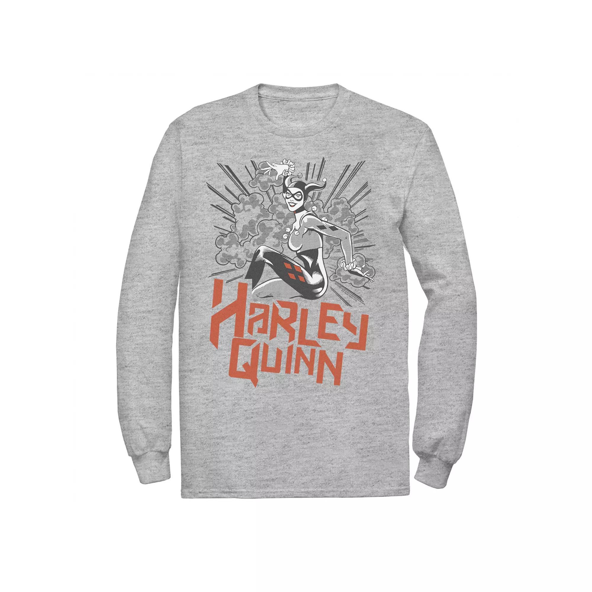 Men's DC Comics Harley Quinn Action Pose Tee,  Product Image