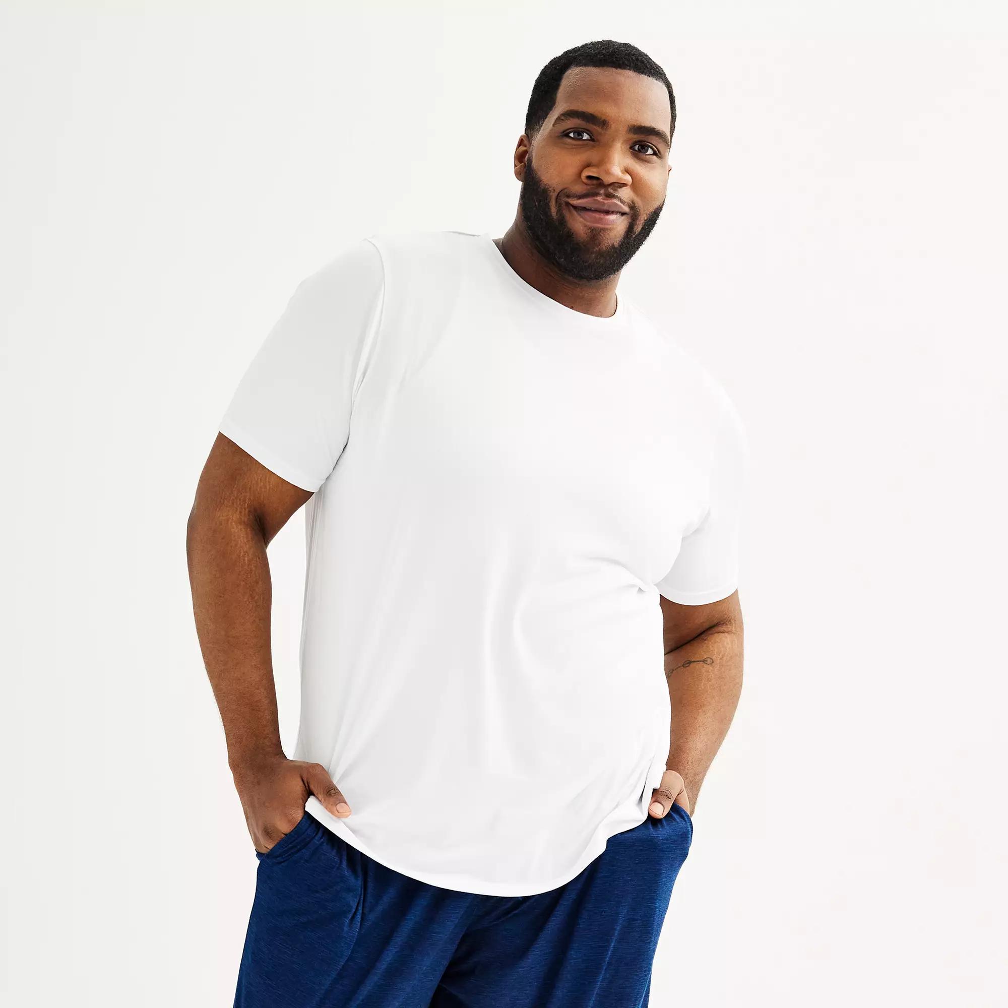 Big & Tall Sonoma Goods For Life® Supersoft Crewneck Pajama Shirt, Men's,  Product Image