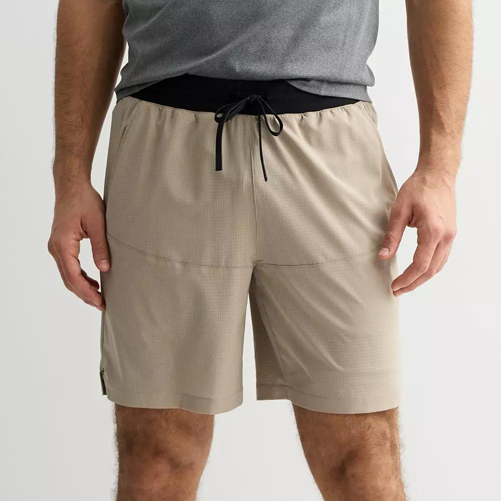 Men's Tek Gear 7-in. Lined Training Shorts, Size: Medium, Desert Shadow Product Image