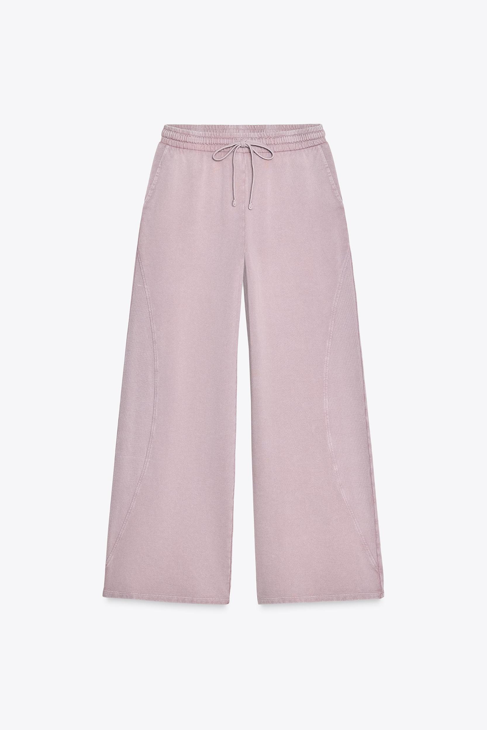 WASHED EFFECT PANTS Product Image