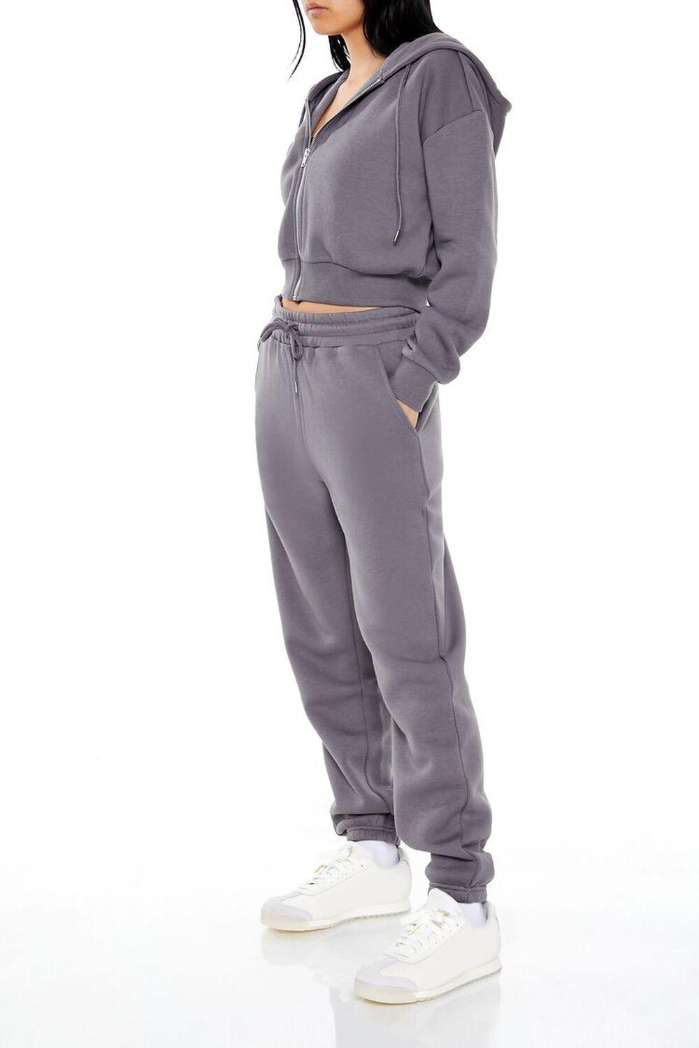 Drawstring Fleece Joggers | Forever 21 Product Image