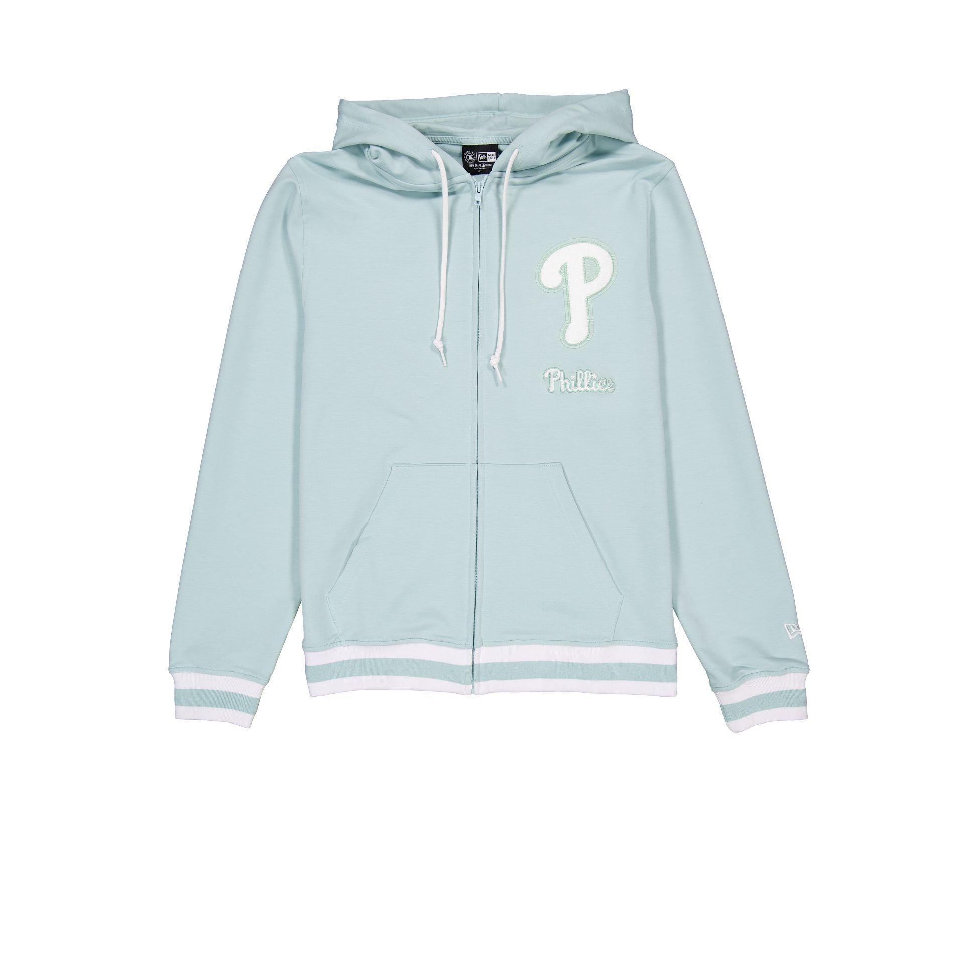 Philadelphia Phillies Minty Breeze Logo Select Hoodie Full-Zip Male Product Image