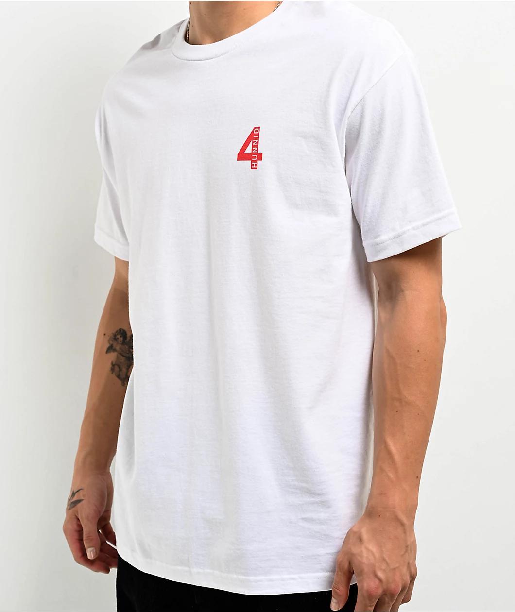 4Hunnid 4H Good Sex White T-Shirt Product Image