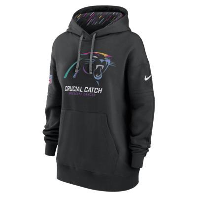 Carolina Panthers Crucial Catch Club Women's Nike NFL Pullover Hoodie Product Image