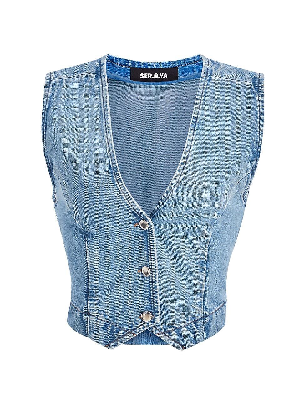 Womens Shelly Tailored Vest Top Product Image