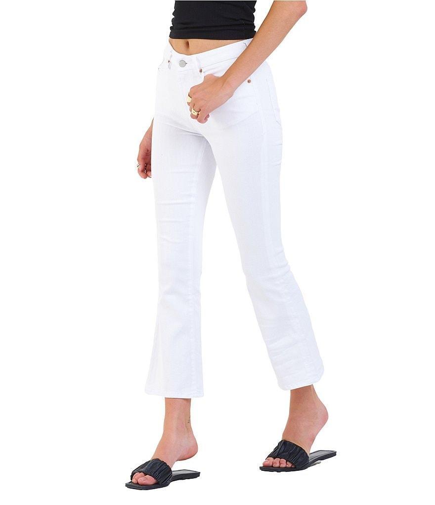 Dear John Jeanne High Rise Cropped Flare Jeans Product Image