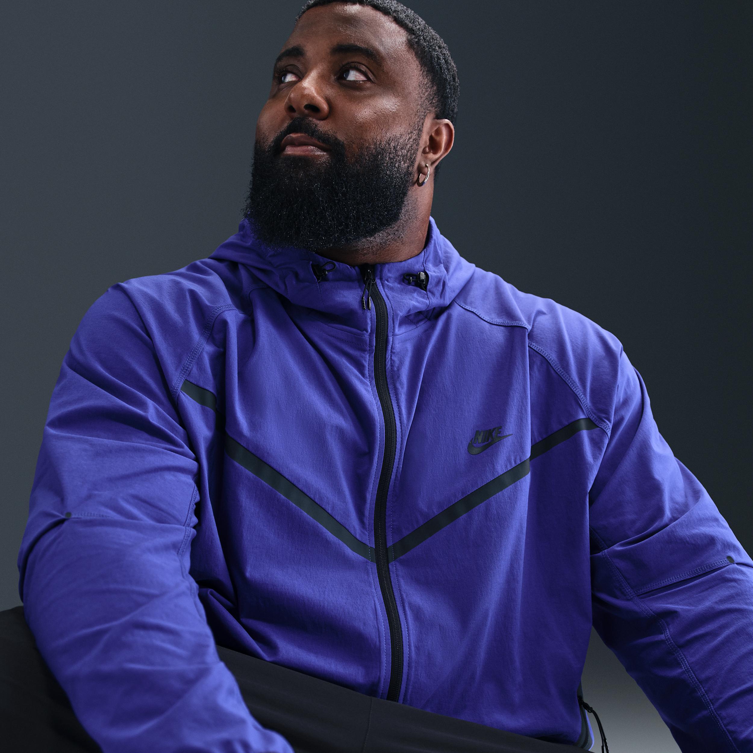 Nike Mens Tech Woven Jacket | HM7151-539 Product Image