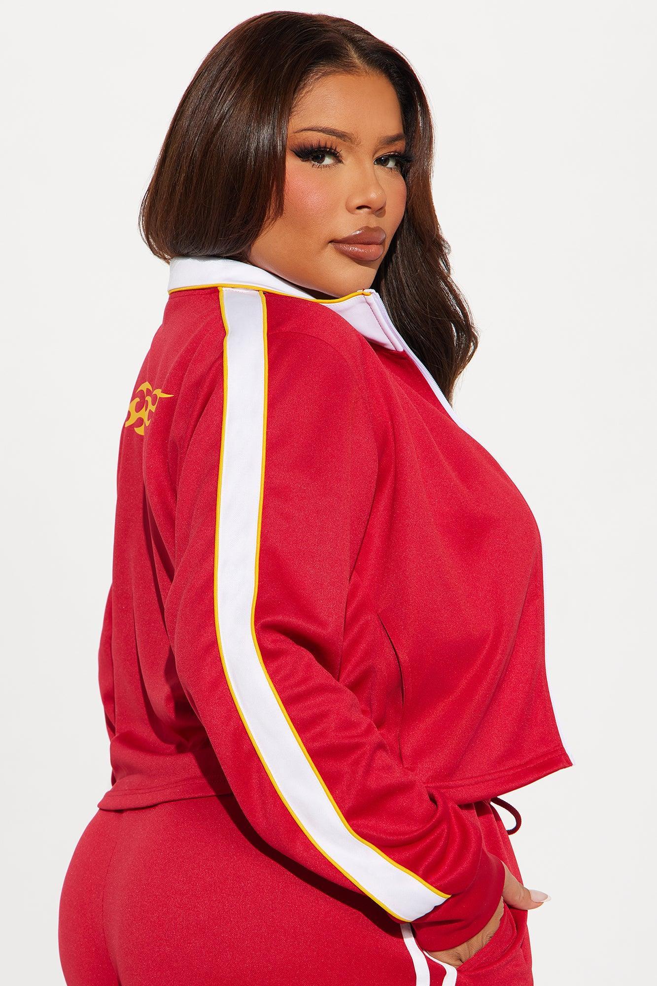 Miami Heat Halftime Track Jacket - Red Product Image