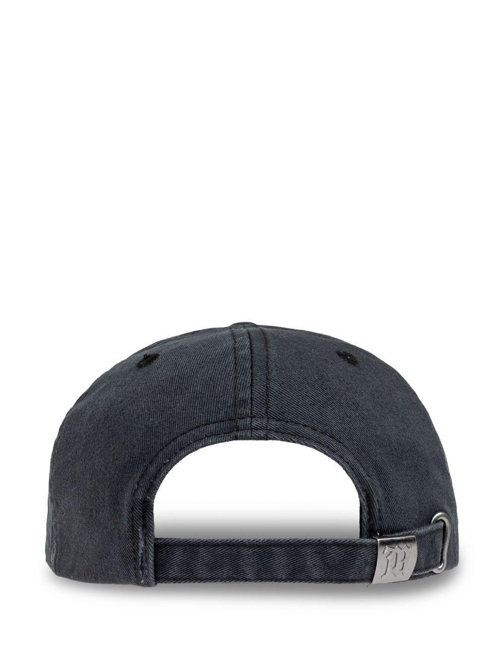 text-embroidered cap Product Image