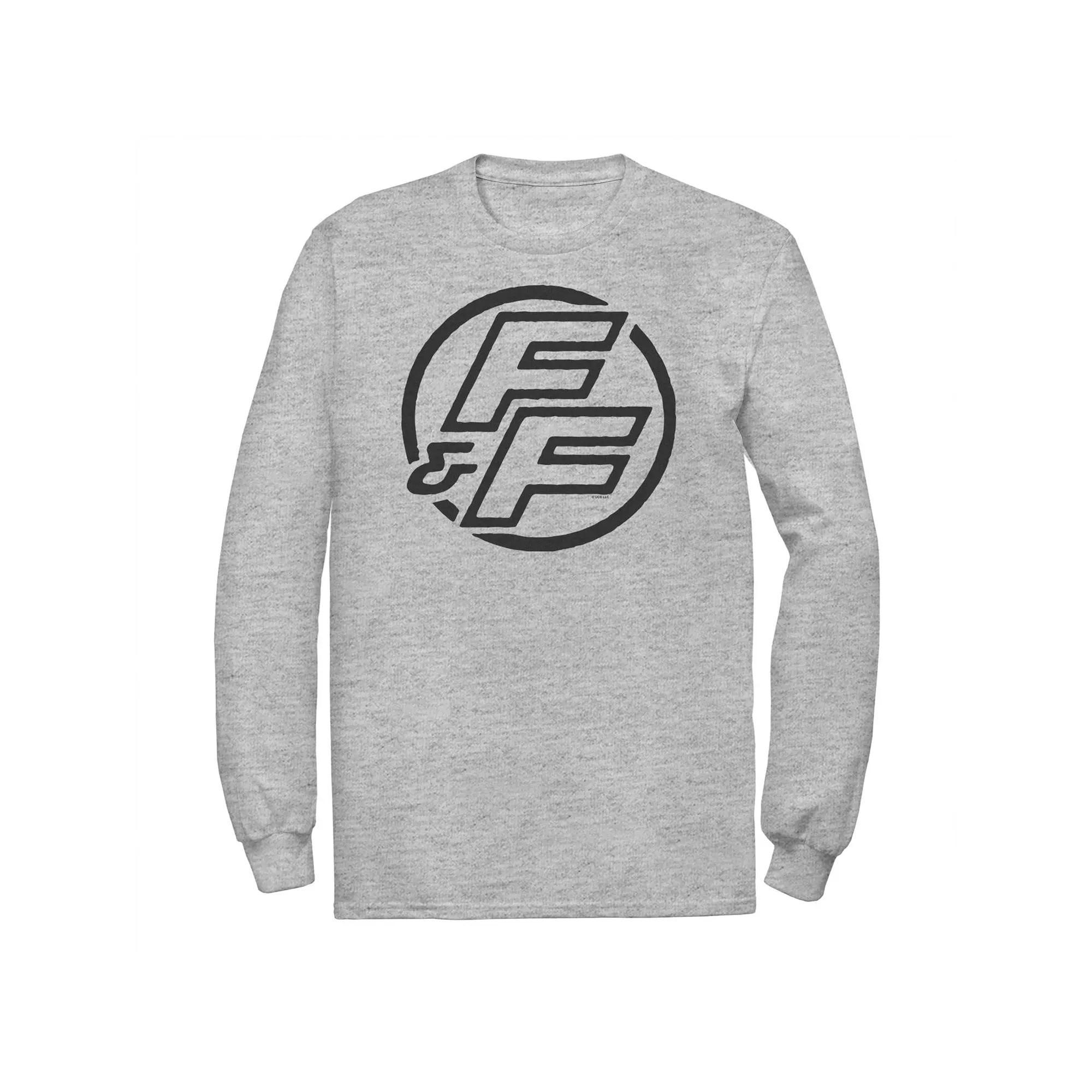 Big & Tall Fast & Furious Bold Line Hollow Logo Long Sleeve Tee, Men's,  Product Image