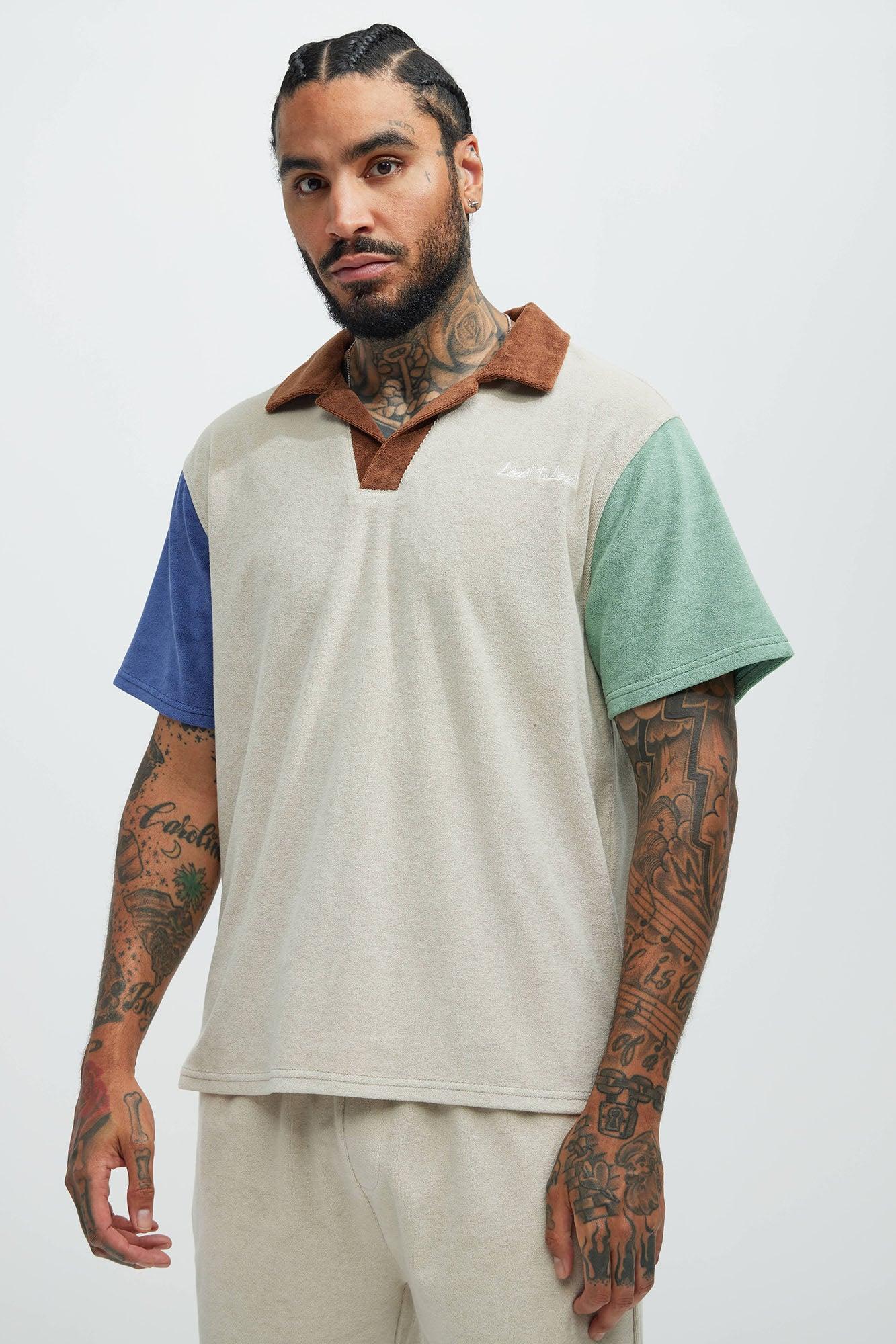 Coast To Coast Short Sleeve Polo - Sand Product Image