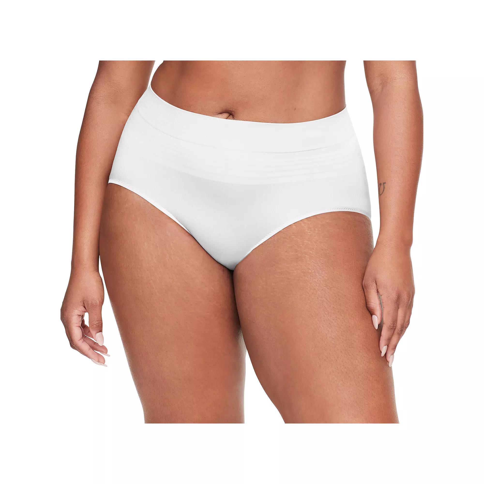 Warners No Pinching, No Problems® Dig-Free Comfort Waist with Lace Smooth and Seamless Brief RS1501P, Women's,  Product Image