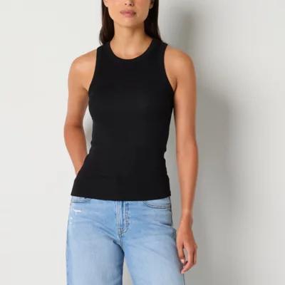 a.n.a Womens Tall High Neck Sleeveless Tank Top Product Image