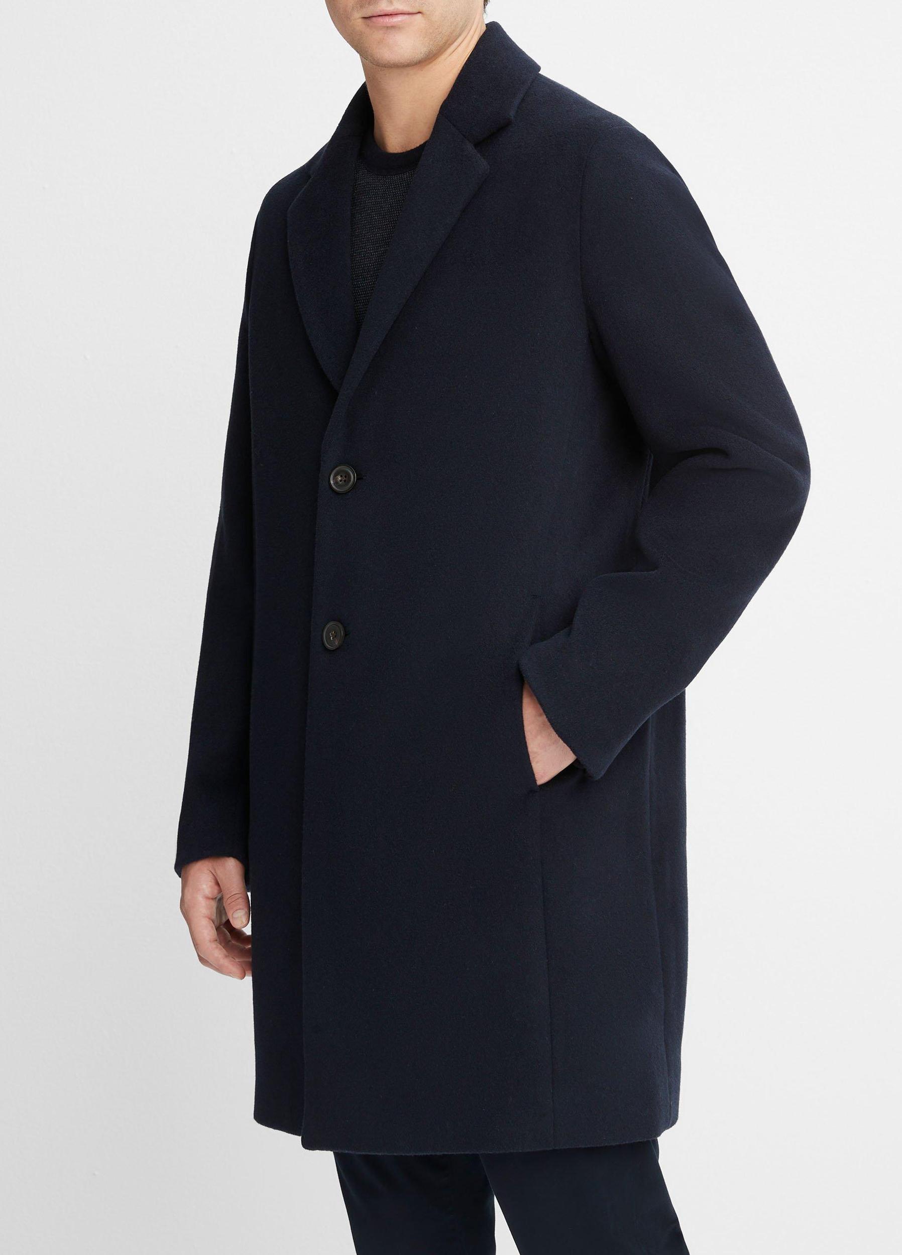 Classic Italian Wool-Blend Coat Product Image