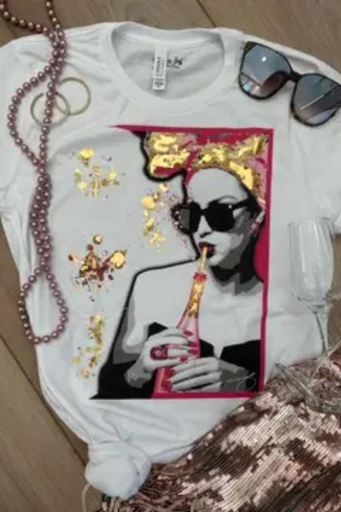 Sip, Sip Cheers Tee Product Image