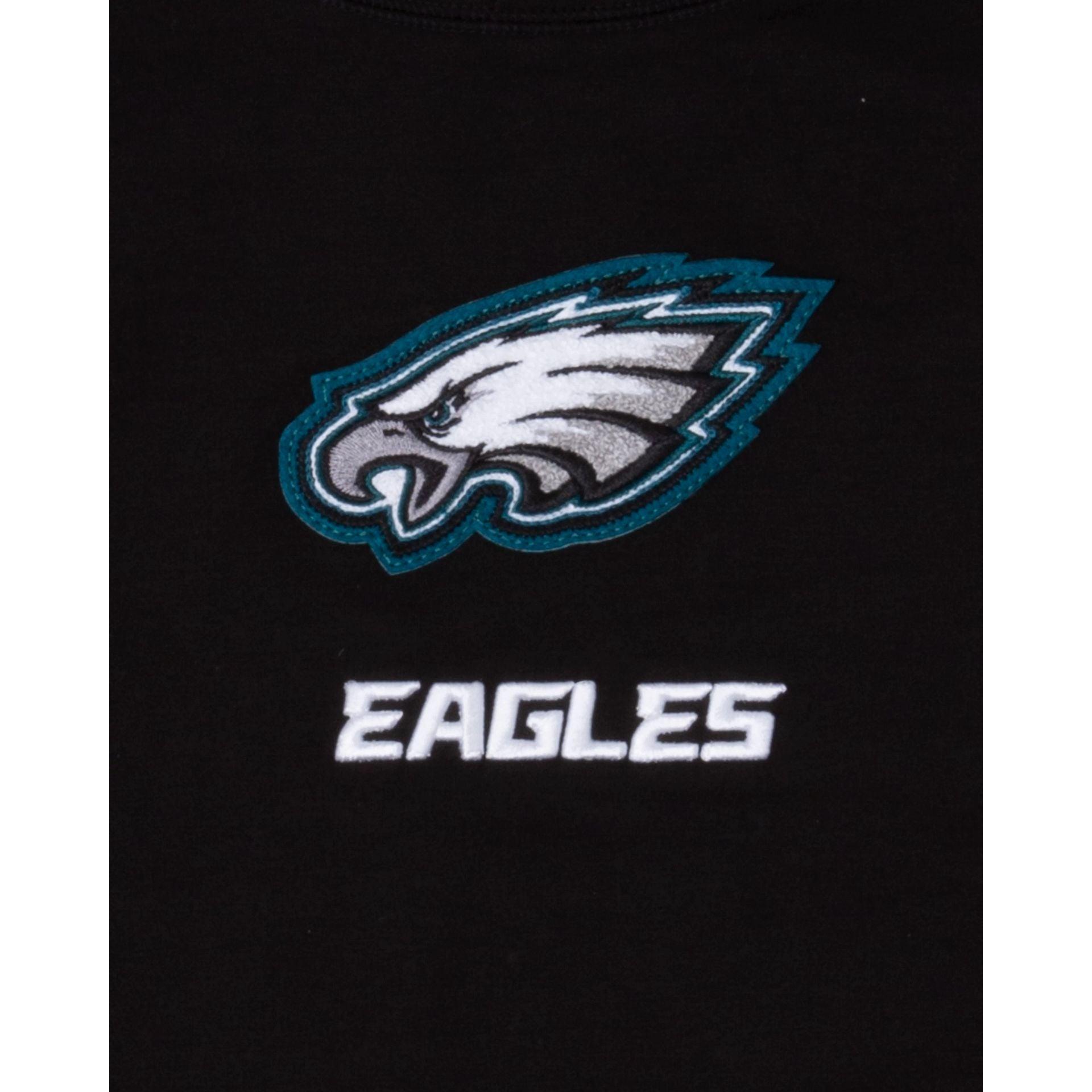 Philadelphia Eagles Logo Select Black Hoodie Male Product Image