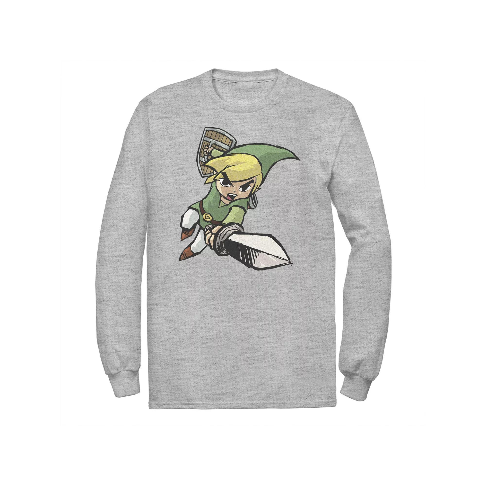 Big & Tall The Legend of Zelda Link Sketch Tee, Men's,  Product Image