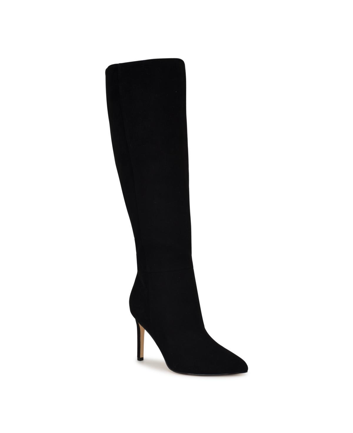 Nine West Richy Womens Leather Knee-High Boots Product Image