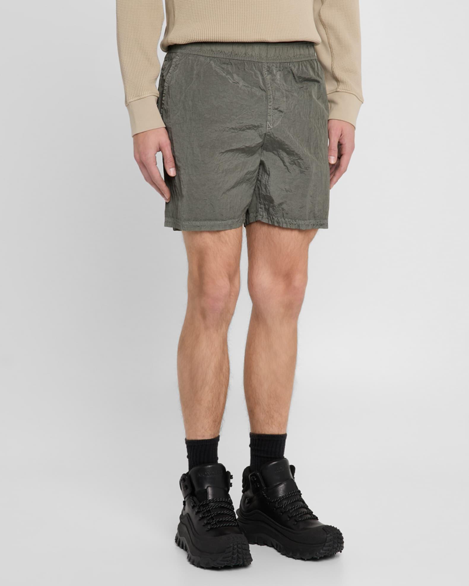 Men's Nylon Metal Swim Trunks Product Image