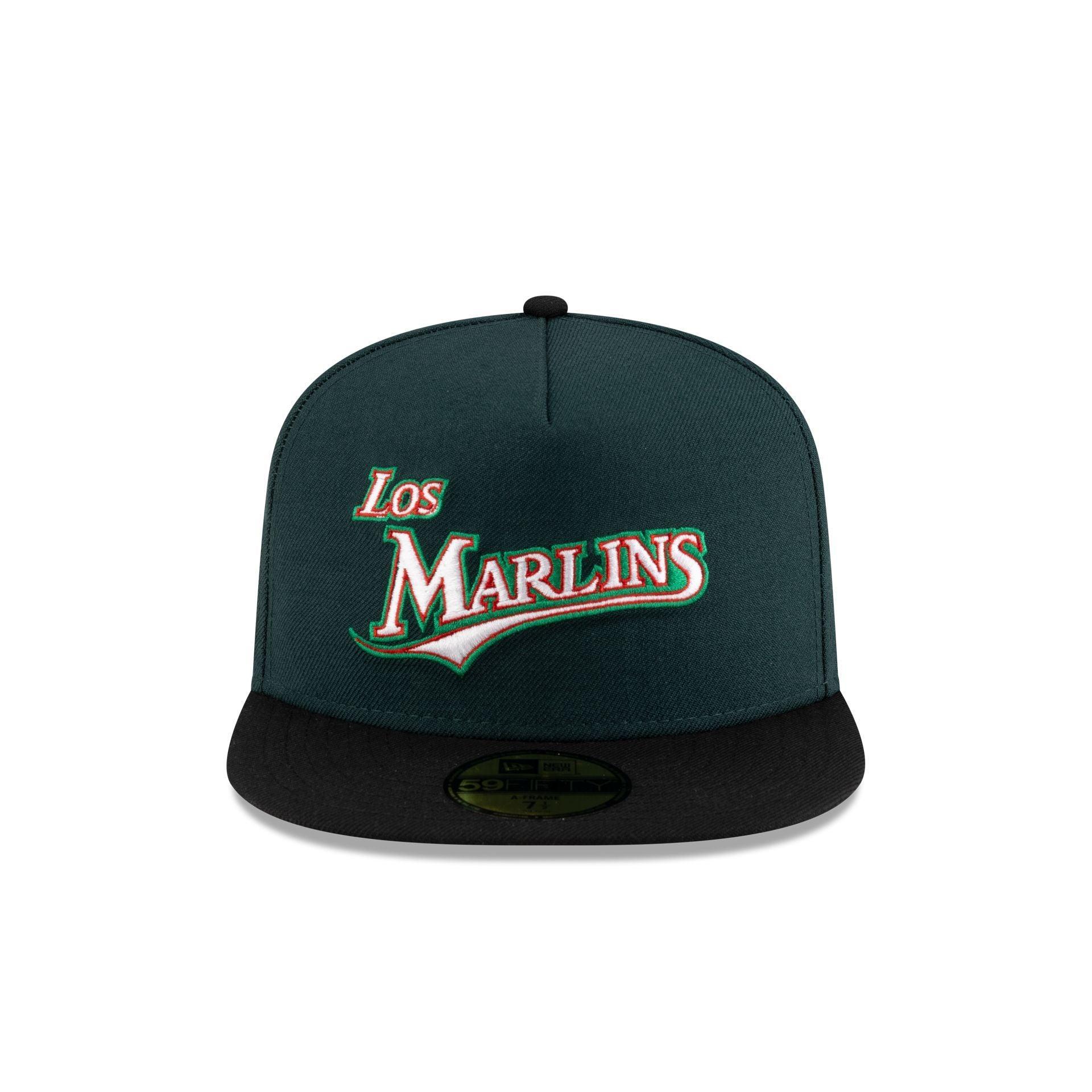 Just Caps Cinco de Mayo Miami Marlins 59FIFTY A-Frame Fitted Hat Male Product Image